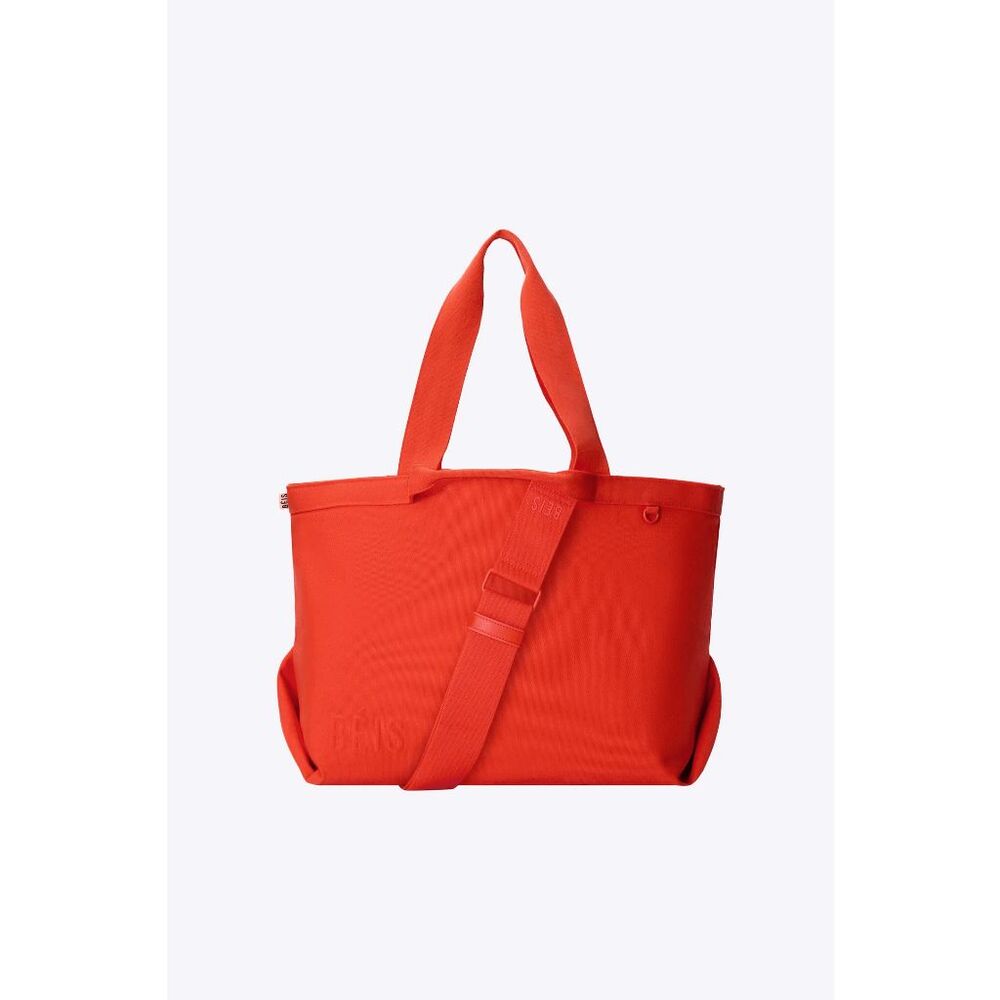 NWT Beis Travel Tote in Flame Orange